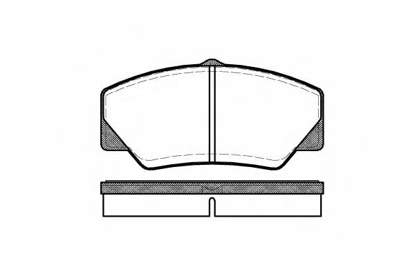 Remsa 0206.00 Brake Pad Set, disc brake 020600