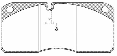 Remsa JCA 278.21 Brake Pad Set, disc brake JCA27821