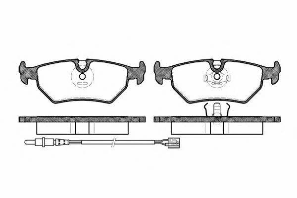 Remsa 0265.32 Brake Pad Set, disc brake 026532