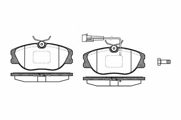 Remsa 0305.12 Brake Pad Set, disc brake 030512