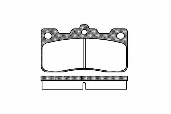 Remsa 0326.00 Brake Pad Set, disc brake 032600