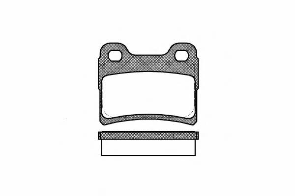 Remsa 0417.10 Brake Pad Set, disc brake 041710