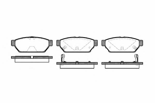 Remsa 0440.02 Brake Pad Set, disc brake 044002