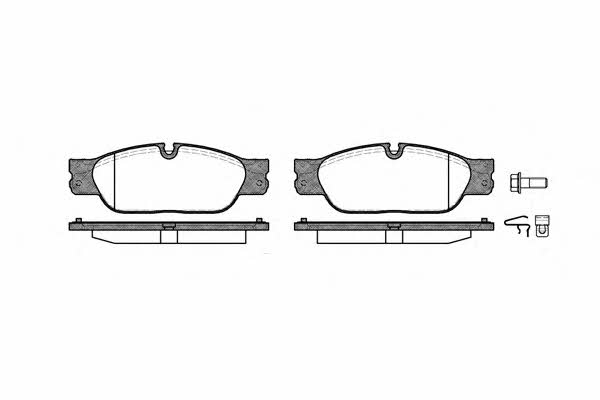 Remsa 0731.20 Brake Pad Set, disc brake 073120