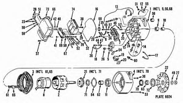  1117482 Alternator 1117482