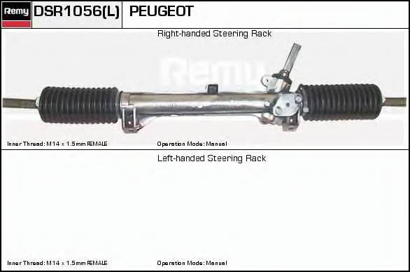 Remy DSR1056L Steering Gear DSR1056L