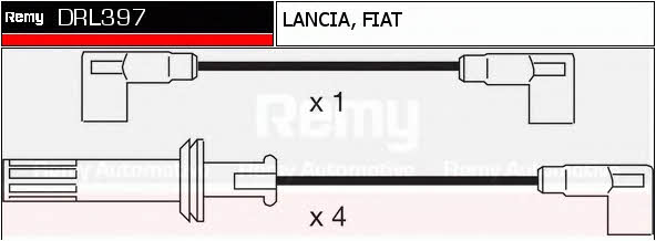 Remy DRL397 Ignition cable kit DRL397