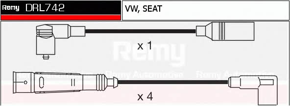 Remy DRL742 Ignition cable kit DRL742