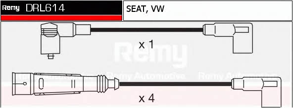 Remy DRL614 Ignition cable kit DRL614