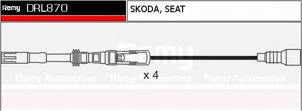 Remy DRL870 Ignition cable kit DRL870