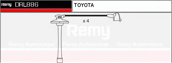 Remy DRL886 Ignition cable kit DRL886