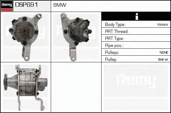 Remy DSP691 Hydraulic Pump, steering system DSP691