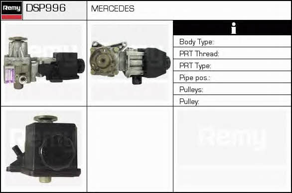 Remy DSP996 Hydraulic Pump, steering system DSP996