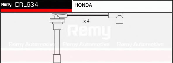 Remy DRL634 Ignition cable kit DRL634