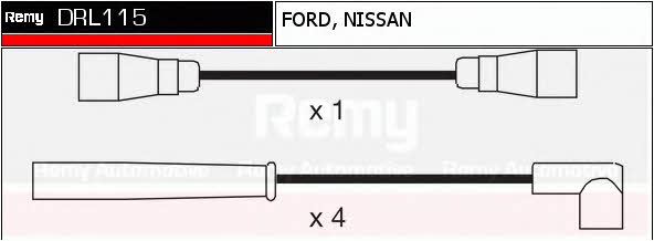 Remy DRL115 Ignition cable kit DRL115