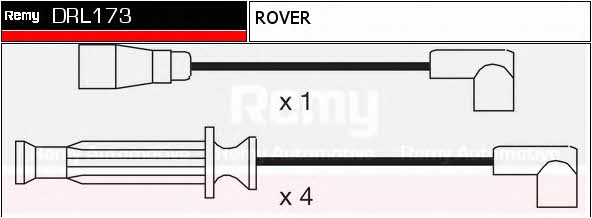 Remy DRL173 Ignition cable kit DRL173