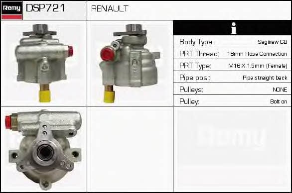 Remy DSP721 Hydraulic Pump, steering system DSP721