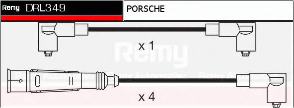 Remy DRL349 Ignition cable kit DRL349