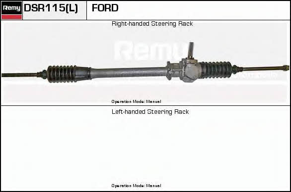 Remy DSR115L Steering Gear DSR115L