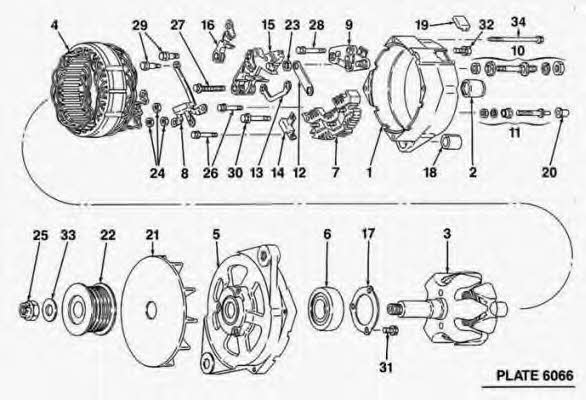 Remy 1117936 Alternator 1117936