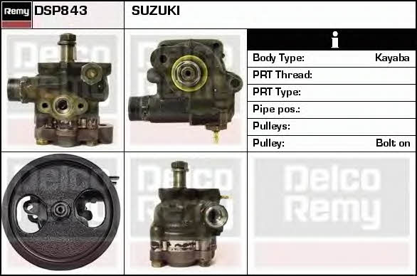 Remy DSP843 Hydraulic Pump, steering system DSP843