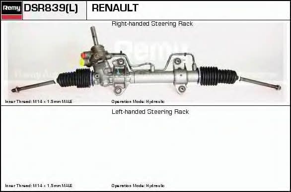 Remy DSR839L Power Steering DSR839L