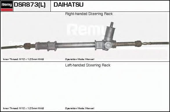 Remy DSR873L Steering Gear DSR873L