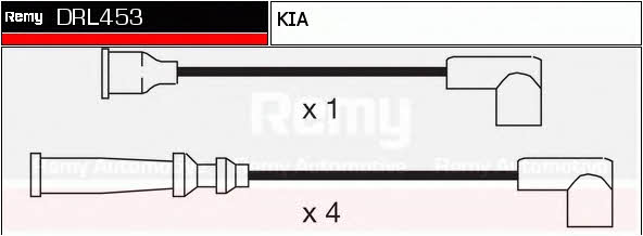 Remy DRL453 Ignition cable kit DRL453