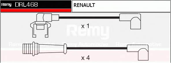 Remy DRL468 Ignition cable kit DRL468