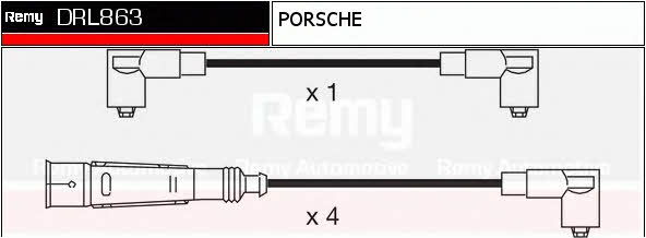 Remy DRL863 Ignition cable kit DRL863