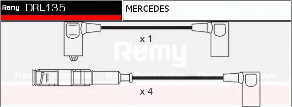 Remy DRL135 Ignition cable kit DRL135