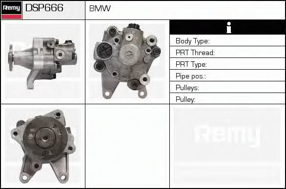 Remy DSP666 Hydraulic Pump, steering system DSP666