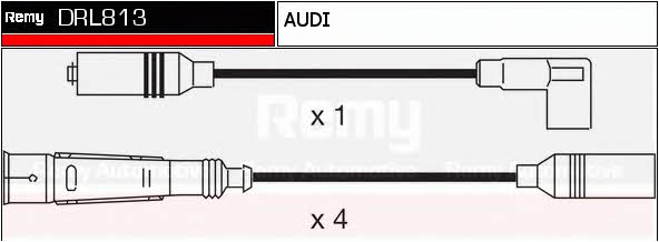 Remy DRL813 Ignition cable kit DRL813