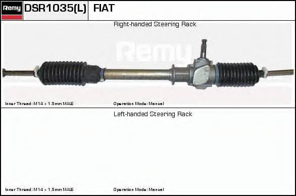 Remy DSR1035L Steering Gear DSR1035L