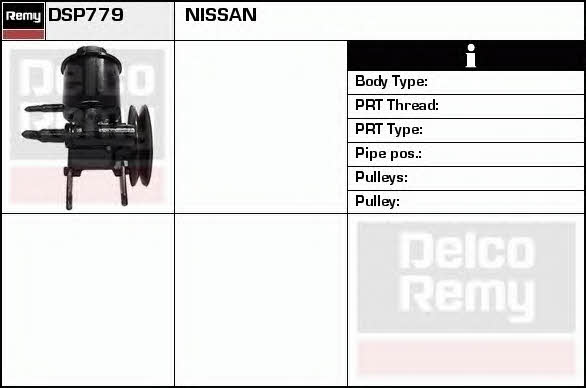 Remy DSP779 Hydraulic Pump, steering system DSP779
