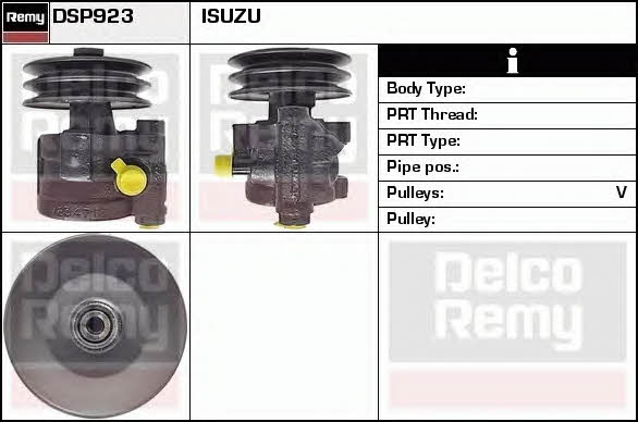 Remy DSP923 Hydraulic Pump, steering system DSP923