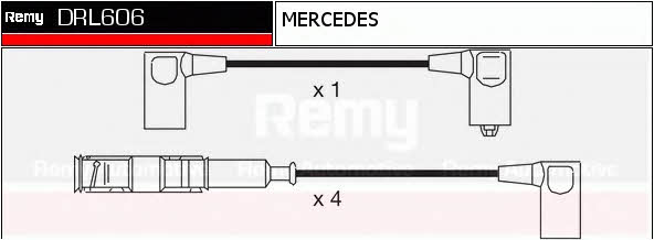 Remy DRL606 Ignition cable kit DRL606