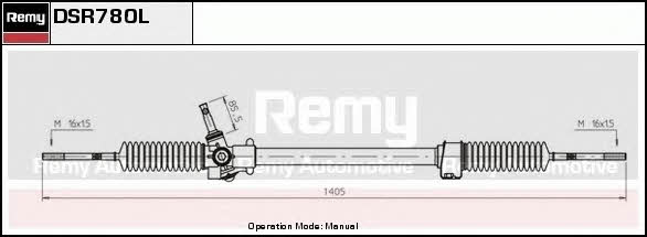 Remy DSR780L Steering Gear DSR780L