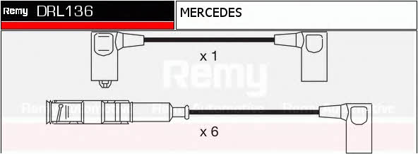 Remy DRL136 Ignition cable kit DRL136