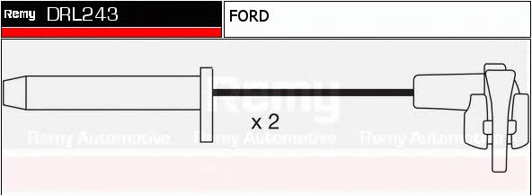 Remy DRL243 Ignition cable kit DRL243