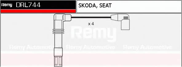 Remy DRL744 Ignition cable kit DRL744