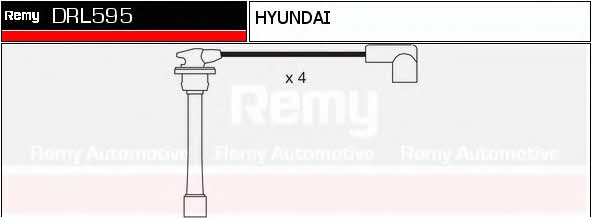 Remy DRL595 Ignition cable kit DRL595