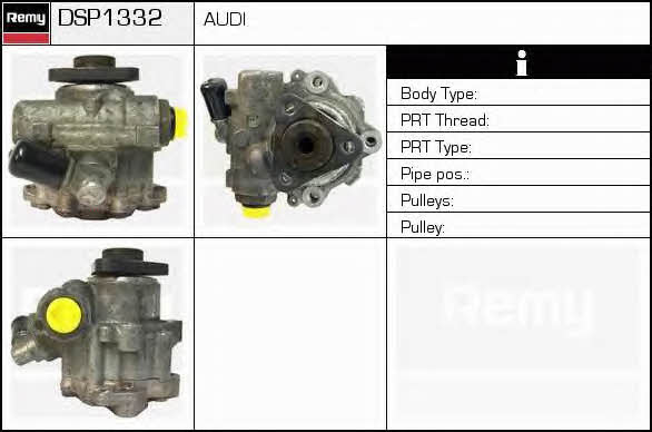 Remy DSP1332 Hydraulic Pump, steering system DSP1332