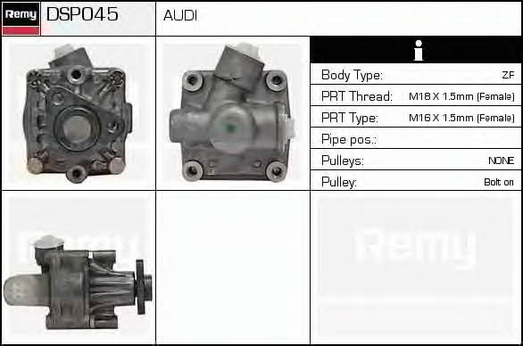 Remy DSP045 Hydraulic Pump, steering system DSP045