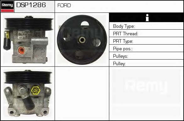 Remy DSP1286 Hydraulic Pump, steering system DSP1286