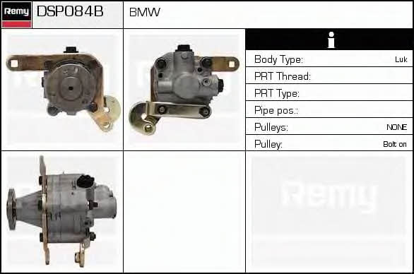 Remy DSP084B Hydraulic Pump, steering system DSP084B