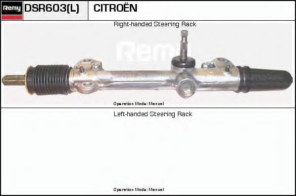 Remy DSR603L Steering Gear DSR603L