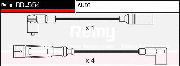 Remy DRL554 Ignition cable kit DRL554