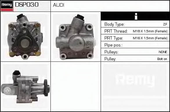 Remy DSP030 Hydraulic Pump, steering system DSP030