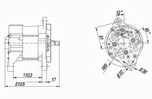 Alternator Remy 19025035